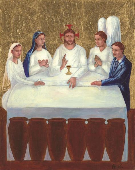 Wedding Feast at Cana Painting by Olivia Tautkus