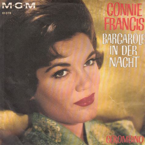 Connie Francis Barcarole In Der Nacht Vinyl Discogs