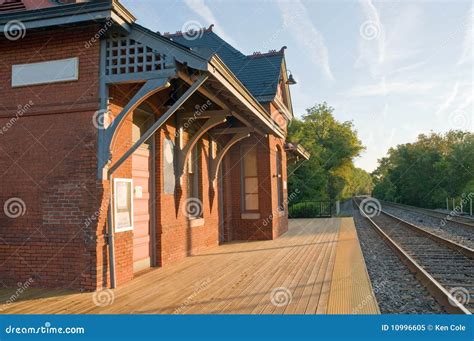 Old train station stock image. Image of train, vintage - 10996605