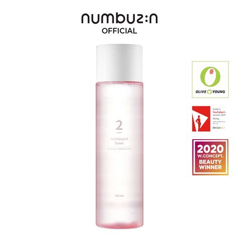 Numbuzin No2 Makeup Boosting Toner 200ml Shopee Thailand