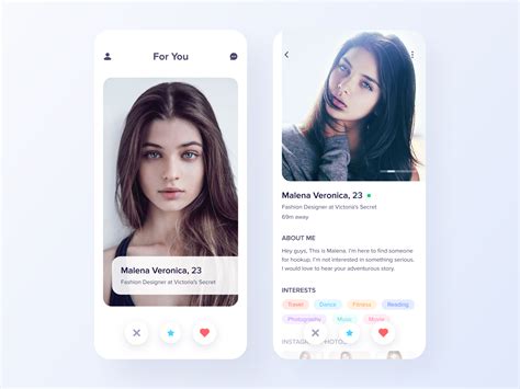 Dating App Free Mobile App Design Inspiration App Design