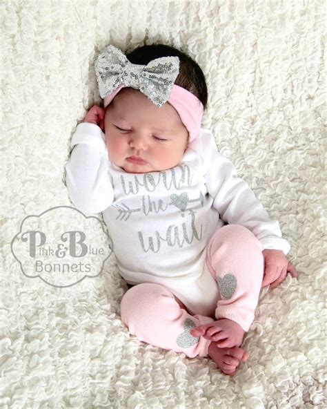 Newborn Girl Outfit Baby Girl Coming Home Outfit Baby Girl Outfit