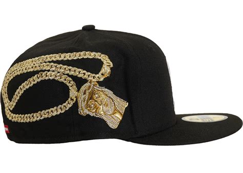 Supreme Jesus Piece S Logo New Era 59Fifty Hat Black - FW23 - US