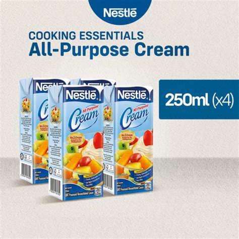 Nestle All Purpose Cream 250ml Pack Of 4 Lazada Ph