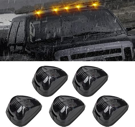 Bestview Cab Lights Roof Cab Marker Lights Assembly Compatible With F250 F350 F450