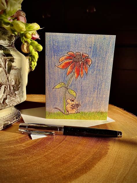 Nicholas the Mouse card — mary draper design