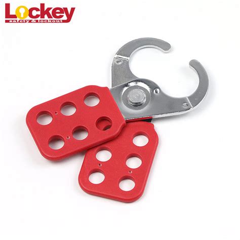 Master Steel Lockout Hasp Industrial Insulated Electric Power Safety Lock