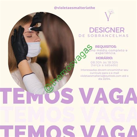 Designer De Sobrancelhas Teresina Pi Vaga S Themos Vagas