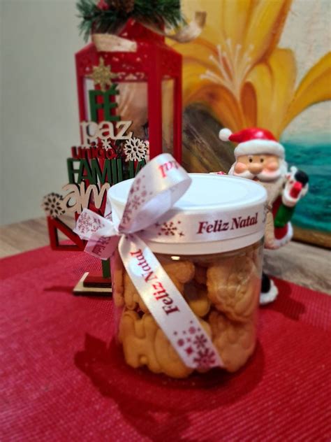 Pote De Biscoitos De Natal No Elo Le Biscuit D Origine A Fc