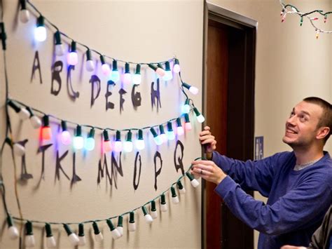 Diy Stranger Things Alphabet Wall Leds Woodland Stranger Things