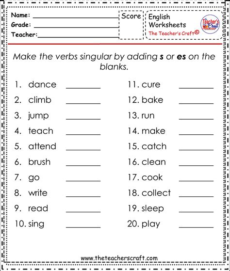 Using Be Verbs Worksheet