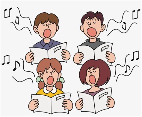 Choir singing clipart - Clipart Library - Clip Art Library