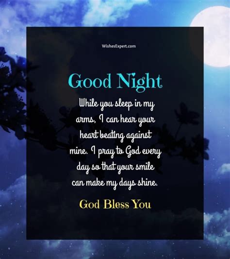 30 Good Night Prayer Messages