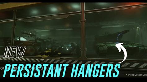 Star Citizen New Persistent Hangers And Freight Elevator YouTube