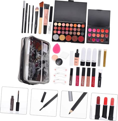 Didiseaon 3 Ensembles Ensemble De Maquillage Pour Femmes Sacs De