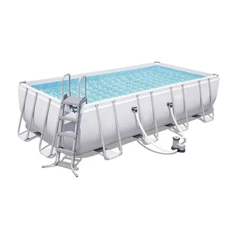 Bestway Power Steel Piscina Fuori Terra Rettangolare X X Cm