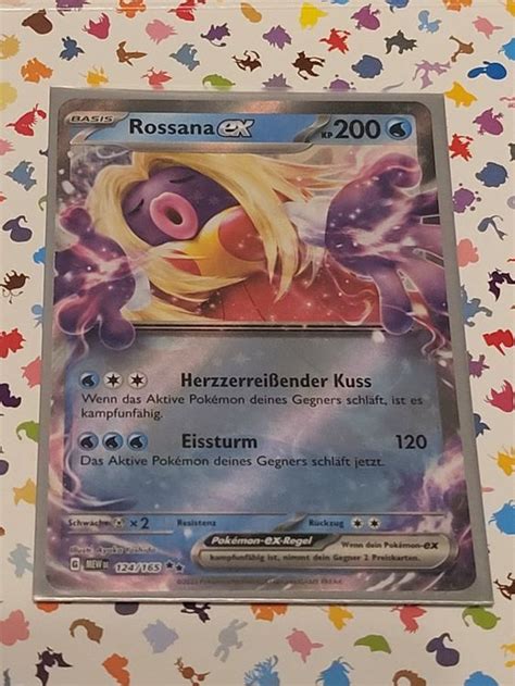 Pokemon Serie 151 Rossana Ex Deutsch NEU Kaufen Auf Ricardo