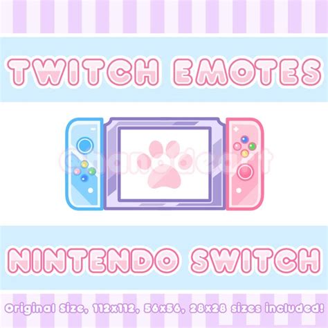 Nintendo Switch Overlay Twitch Etsy