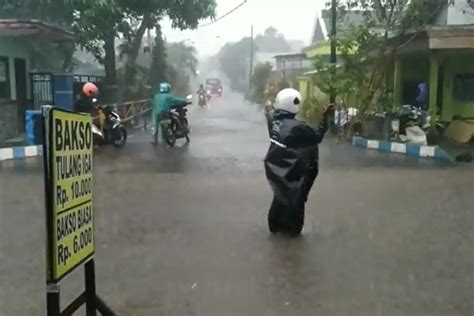 Diguyur Hujan Deras Sejak Sore Inilah Titik Titik Banjir Kota Malang