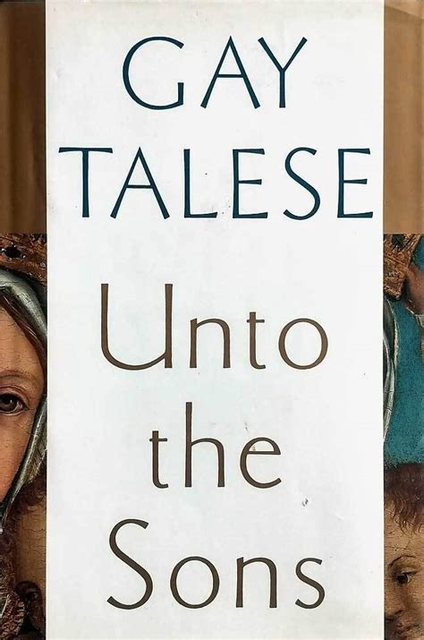 Unto The Sons By Gay Talese Hardcover Novel Ebay