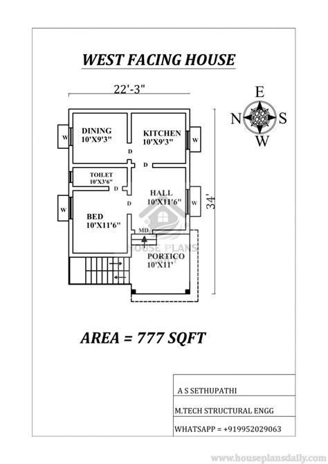 Bhk Tiny House Plans As Per Vastu Shastra House Designs And Plans