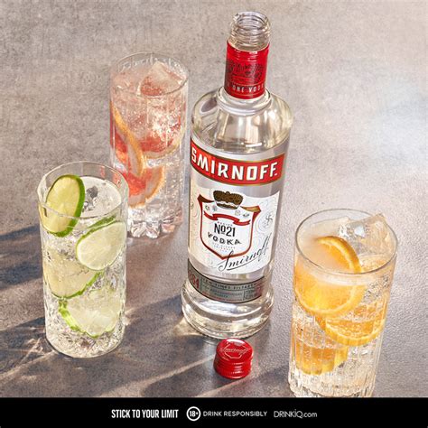 Smirnoff Red Label No Premium Vodka Ml