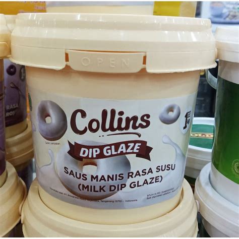 Jual Collins Dip Glaze Kg Saus Manis Celupan Donat Coklat