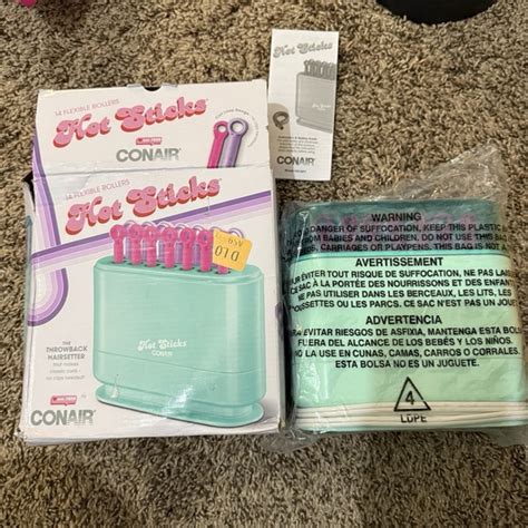 Hair Conair Hot Sticks Hairsetter Flexible Roller Set Flexible