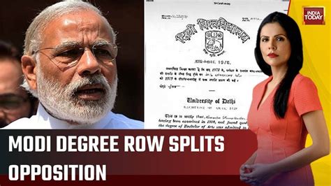 Watch Live Mission With Preeti Choudhry Live Modi Degree Row