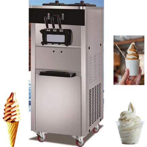 Softy Ice Cream Machine Standing SS Machinebay