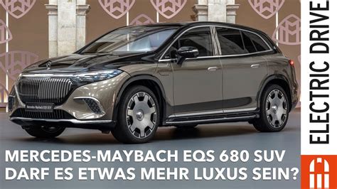 Mercedes Maybach EQS 680 SUV das vermutlich luxuriöseste E Auto der