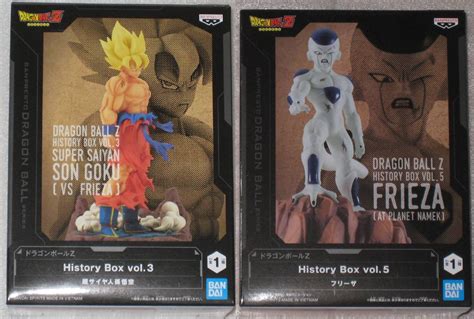 【未使用】ドラゴンボールz History Box Vol3 Vol5 ヒストリーボックス 超サイヤ人 孫悟空 フリーザ フィギュア