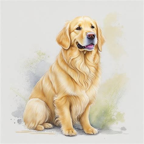 Dibujo De Perro Realista Dibujo Acuarela Dibujo De Perro De