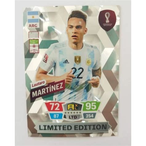 Card Adrenalyn XL Lautaro Martínez Argentina Limited Edition Copa do