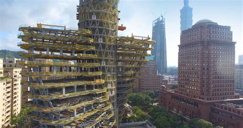 Vincent Callebauts Eco Skyscraper Takes Shape In Taipei Design Indaba