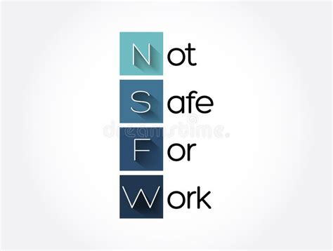 Nsfw Not Safe For Work Sign 18 Plus Only For Adults Censorship Sign Stock Vector