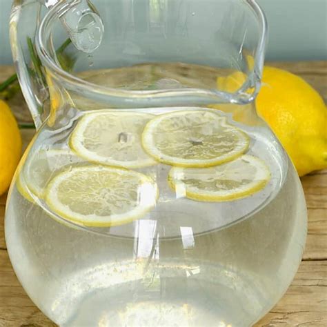 How To Make Lemon Water Alphafoodie