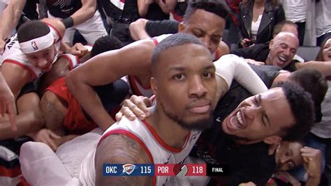 NBA Player Damian Lillard's Reaction After His Game-Winning Shot Is The Meme For All Your Wins ...