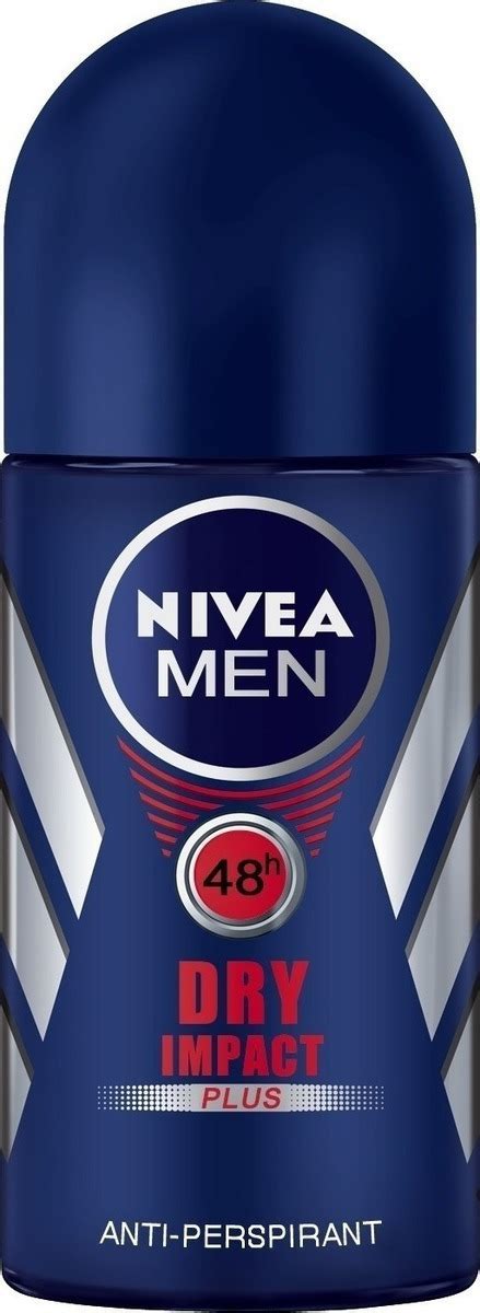 Nivea Men Dry Impact Plus 48h Anti Perspirant Deodorant Roll On 50ml