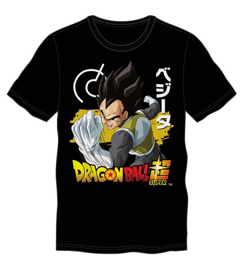 Shirt Xl Dbz Vegeta Black