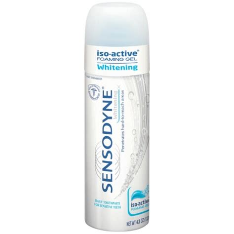 Sensodyne Iso Active Whitening Toothpaste 43 Oz Kroger