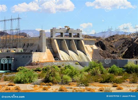 Davis Dam Laughlin Nevada Foto De Stock Imagem De Espalhadora 65579704