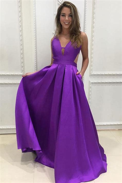 Satin Eggplant Bridesmaid Dresses