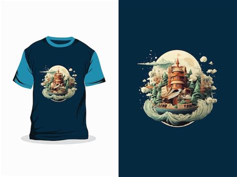 Dise O De Conceptos Creativos De Camisetas Vectoriales Y Pegatinas D