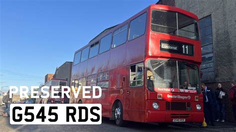 Preserved Greater Glasgow Volvo B M Citybus G Rds Youtube