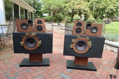 Dahlquist Dq 10 Speakers W Stands And Original Boxes Made In Usa Photo