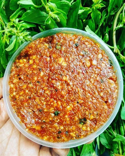 Sambal Unik Khas Jawa Timur Pedasnya Bikin Air Liur Menetes