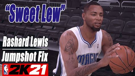 Rashard Lewis Jumpshot Fix NBA2K21 With Side By Side Comparison YouTube