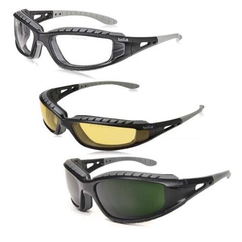 Bolle` Tracker Safety Glasses Goggles Major Supply Corp