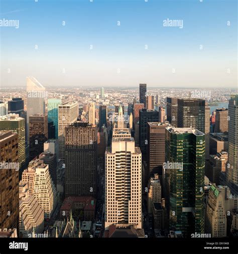 Aerial view of New York city Stock Photo - Alamy